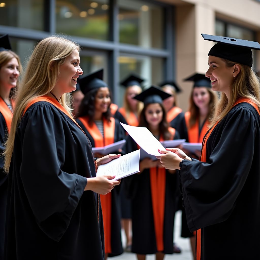 Graduación de alumnos
