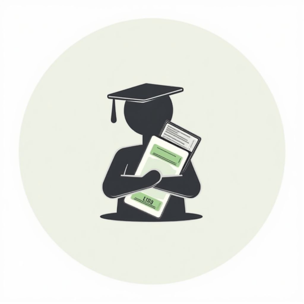 Ícono de alumnos graduados